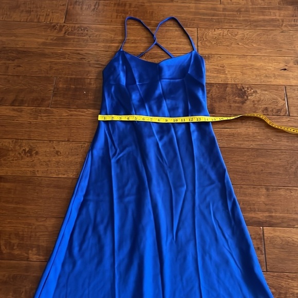 2bella Blue Dress Midi sleeveless New Without Tag - Picture 4 of 9
